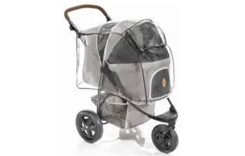 Zamboo Plastico Lluvia para Carrito para Perros y Gatos TOGfit Pet Roaster, Burbuja Lluvia para Cochecito para Perros con Ventana, Mallas y Entrada Abatible