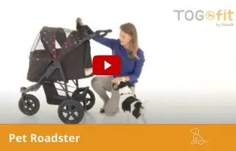 video reseña del lujoso carrito para perros y mascotas hasta 32 kg togfit pet roadster