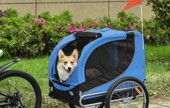 carrito para mascotas homcom