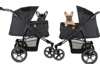 my duque cooper carrito para perros y mascotas hasta 32 kg con cesta de la compra plegable