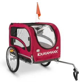 comprar remolque para bicicletas duramaxx king rex rojo