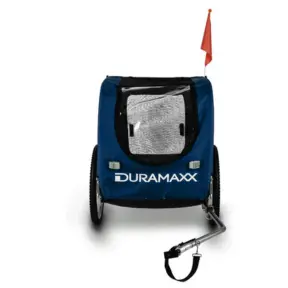 duramaxx king rex azul carrito para perros carro para perros remolque de bicicletas para perros 250 litros max 40 kg