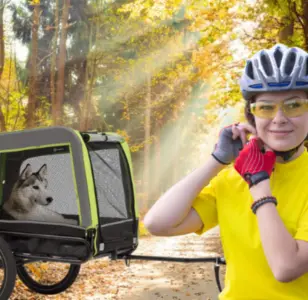 klarfit husky vario carrito para perros 2 en 1