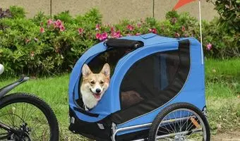 carrito para perros grandes homcom