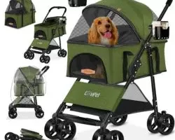 Lovpet cochecito para perros Grün verde
