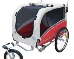 Papilioshop Argo Remolque Bici y Silla de Paseo para Perro Mascota