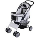 pawhut cochecito para mascotas plegable